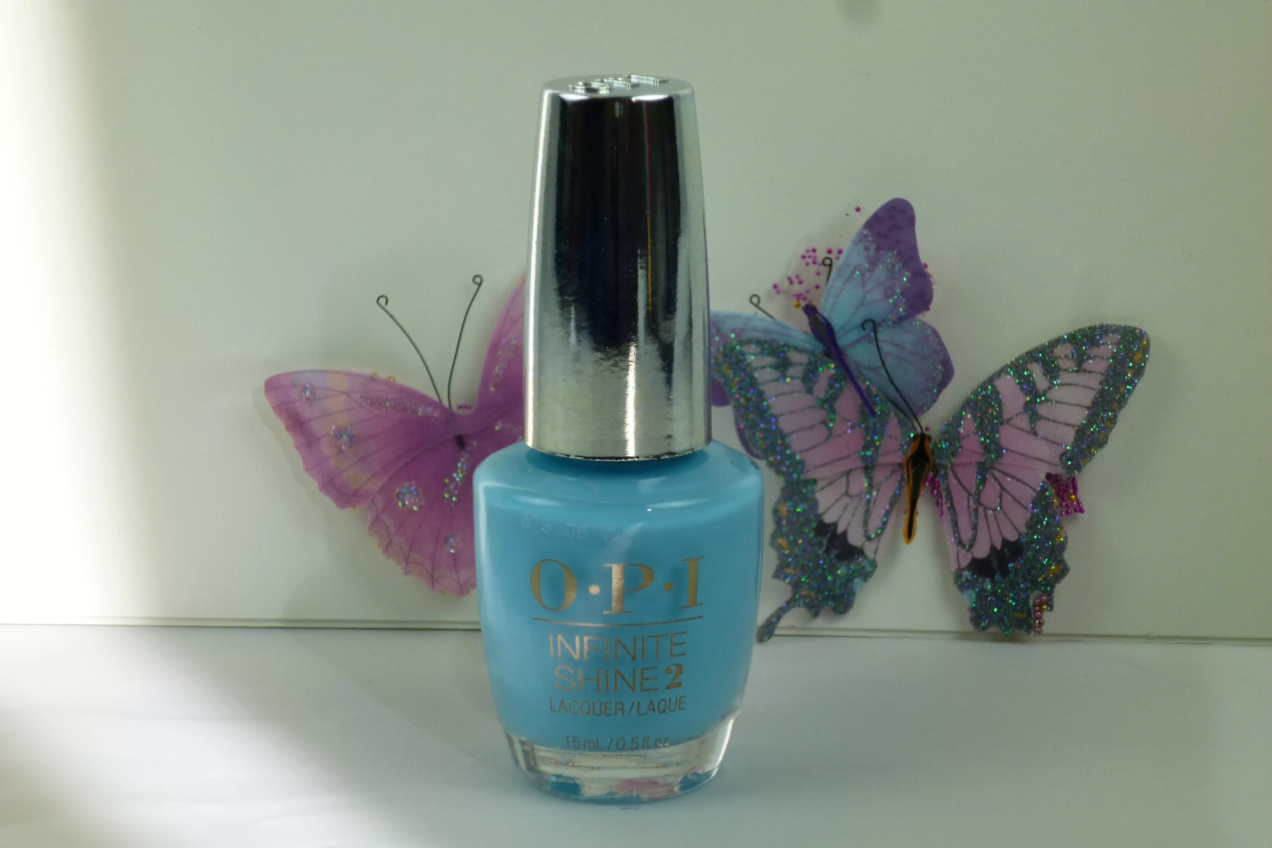 7. OPI Infinite Shine in "To Infinity & Blue-yond" - wide 9