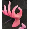 DECORATIVE HAND NAIL ART OR PINK JEWELRY HOLDER