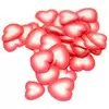 SLICED FIMO ART - RED HEART (500PCS)