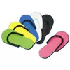 IKONNA SLIP RESISTANT DISPOSABLE PEDICURE SLIPPERS MULTICOLOR 12 PCS