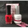LECHAT LADY IN RED PERFECT MATCH GEL POLISH & NAIL LACQUER PMS188 -.5OZ/15ML LUSH REDS COLLECTION