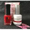 LECHAT RED HAUTE PERFECT MATCH GEL POLISH & NAIL LACQUER PMS189 -.5OZ/15ML LUSH REDS COLLECTION