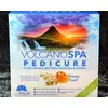 LA PALM VOLCANO PEDICURE 5 STEPS SPA IN A BOX WITH BUBBLING & FIZZING HONEY PEARL