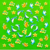 RUBBER 3D STICKERS SKU3DR442
