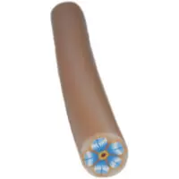 FIMO ART STICK - BLUE & WHITE FLOWER