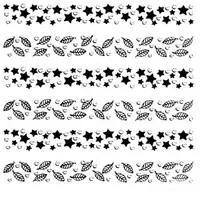 3D DETAILED NAIL STICKERS WITH RHINESTONES LR_N04_B