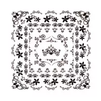 3D DETAILED NAIL STICKERS WITH RHINESTONES LR_NSA07_B