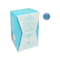 LECHAT PERFECT MATCH GEL POLISH & NAIL LACQUER OLD, NEW, BORROWED, BLUE .5OZ/15ML