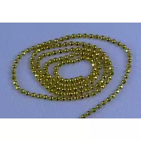 NAIL ART METAL GOLD BALLS CHAIN 12 INCHES