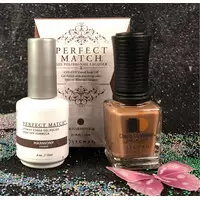 LECHAT HARMONY PMS206 PERFECT MATCH MODERN MUSE COLLECTION GEL POLISH & NAIL LACQUER 2 PCS -.5OZ 15ML