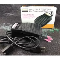 PRO-TOOL FOOT PEDAL CONTROL FOR PROFESSIONAL MANICURE