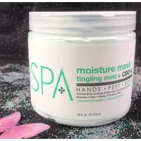 BCL SPA MOISTURE MASK TINGLING MINT + CBD 16OZ-454G