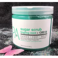 BCL SPA SUGAR SCRUB TINGLING MINT + CBD 16OZ-454G