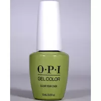 OPI GELCOLOR - CLEAR YOUR CASH #GCS005