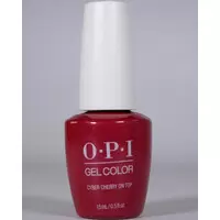 OPI GELCOLOR - CYBER CHERRY ON TOP #GCF014