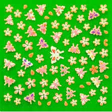 RUBBER 3D STICKERS SKU3DR424
