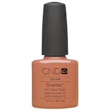 CND SHELLAC ICED CORAL UV COLOR COAT - GEL NAIL POLISH