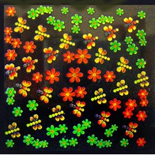 HOLOGRAM 3D STICKERS SKUHGB417