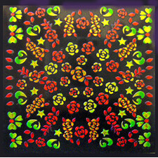 HOLOGRAM 3D STICKERS SKUHGB423