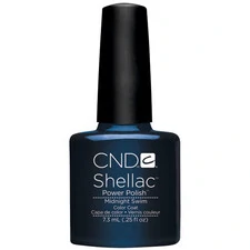 CND SHELLAC UV COLOR COAT - GEL NAIL POLISH - MIDNIGHT SWIM COLOR