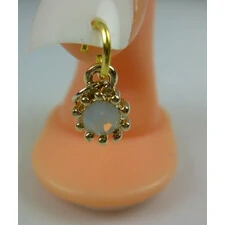 NAIL DANGLE - PEARL STONE WHITE