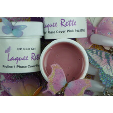 LAQUEE RETTE - PROLINE 1 PHASE UV GEL COVER PINK 1OZ (28G)