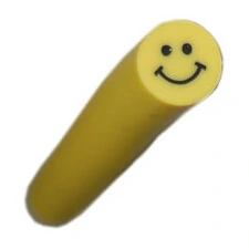 FIMO ART STICK - YELLOW SMILEY FACE