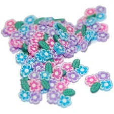 SLICED FIMO ART - PURPLE BUTTERFLY (500PCS)