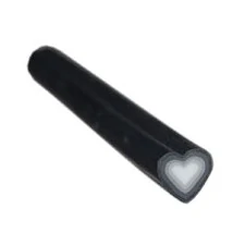FIMO ART STICK - BLACK HEART