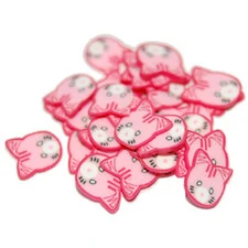 SLICED FIMO ART - RED CAT (500PCS)