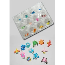 3D CERAMIC ANIMALS - 12 KINDS