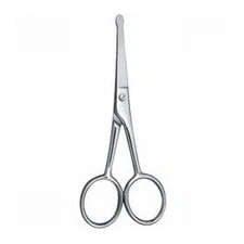 SAFETY NAIL SCISSORS / POLISH / 9CM