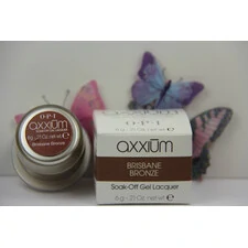 AXXIUM OPI SOAK-OFF GEL LACQUER BRISBANE BRONZE 6G - 0.21 OZ