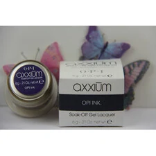 AXXIUM OPI SOAK-OFF GEL LACQUER OPI INK 6G - 0.21 OZ