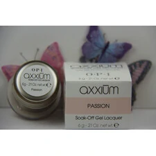 AXXIUM OPI SOAK-OFF GEL LACQUER PASSION 6G - 0.21OZ