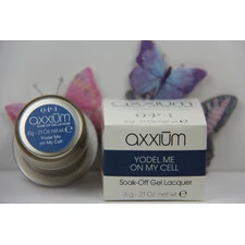 AXXIUM OPI SOAK-OFF GEL LACQUER YODEL ME ON MY CELL 6G - 0.21 OZ