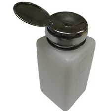 STAINLESS STEEL LID LIQUID PUMPS - 8 OZ 250 ML