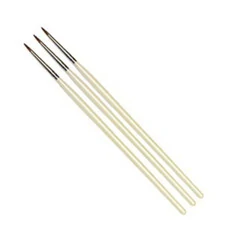 THIN NAIL ART BRUSH SET 3 PIECES