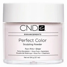 CND PERFECT COLOR SCULPTING POWDER PURE PINK SHEER 104G-3.7OZ