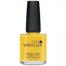 CND VINYLUX BICYCLE YELLOW 104 WEEKLY POLISH 15ML/.5OZ