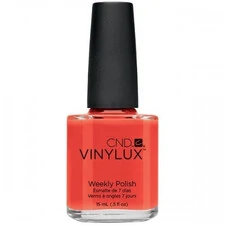 CND VINYLUX ELECTRIC ORANGE #112 WEEKLY POLISH