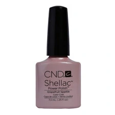 CND SHELLAC UV COLOR COAT - GEL NAIL POLISH - GRAPEFRUIT SPARKLE