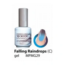 LECHAT FALLING RAINDROPS FROST PERFECT MATCH MOOD COLOR CHANGING GEL POLISH MPMG29