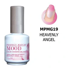 LECHAT HEAVENLY ANGEL PERFECT MATCH MOOD COLOR CHANGING GEL POLISH MPMG19