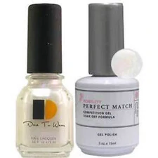 LECHAT PERFECT MATCH GEL POLISH & NAIL LACQUER PISCO SOUR 2-.5OZ/15ML - PMS19