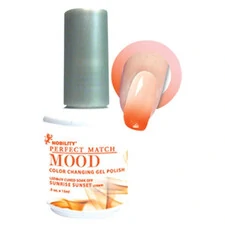 LECHAT SUNRISE SUNSET CREAM PERFECT MATCH MOOD COLOR CHANGING GEL POLISH MPMG03