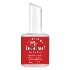 IBD JUST GEL POLISH LUCKY RED 14 ML/.5 OZ