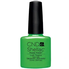 CND SHELLAC LUSH TROPICS UV COLOR COAT - GEL NAIL POLISH