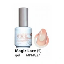 LECHAT MAGIC LACE SHIMMER PERFECT MATCH MOOD COLOR CHANGING GEL POLISH MPMG27