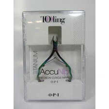 OPI ACCUNIP PRECISION CUTICLE NIPPER TITANIUM